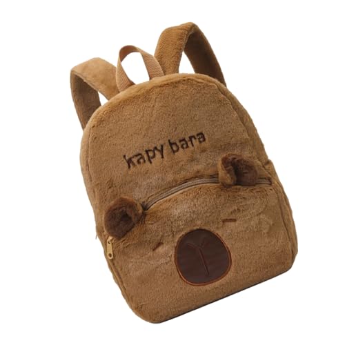 Sac capybara en peluche pour un usage quotidien amusant