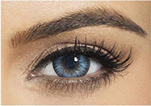 Bella Colored Diamond Collection Cosmetic Contact Lenses - Pacific Blue