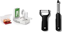 Vista 1 de OXO Good Grips - Espiralizador de 3 cuchillas + pelador de 2 piezas