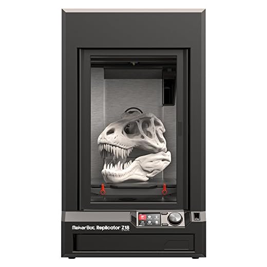 MakerBot Replicator Z18 - impresoras 3D (Negro, 350W, 100-240V, 50/60 Hz, Mac OS X 10.7 Lion, Mac OS X 10.8 Mountain Lion, Mac OS X 10.9 Mavericks, 15-24 °C)