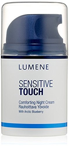 Lumene Sensitive Touch Comforting Night Cream, 1.7 Fluid Ounce (2 Pack)