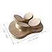 Benks Wooden Sauna Headrest with rotatable disc, Sauna Pillow，Sauna Accessory for Stiff Neck, Shoulder Pain, Head Health and Relaxation