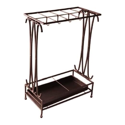 Suportes para Guarda-Chuva Umbrella Stand Metal Modern Holder Storage Rack with Base Removable Drip Tray Umbrella Bucket for Indoor hallway Entryway Hotel Suporte Decorativo Interno