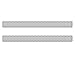 Produktbild AG Design A-CZ-071 Aufkleber Reflektor Rechteck, 3D, Größe 30 x 2.5 cm, 2er-Set, Weiß