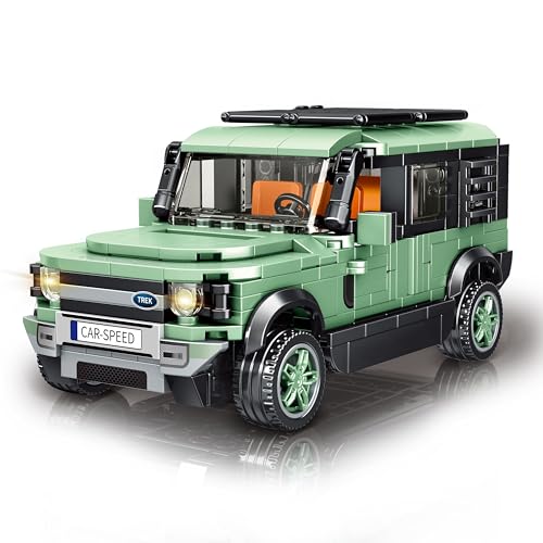IBLOTIME Off Road Cars Building Sets Easter 345 PCS Sports Car Model Kit Creative Racing Build Display Gift Christmas Birthday Ages 14+