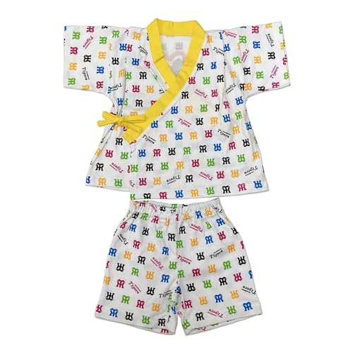 阪神タイガース ベビー 甚平 スーツ (イエロー, 100cm)（Amazon）