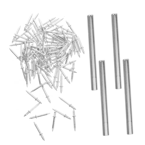 Angoily 200pcs Clavos invisibles sin costura para moldura, con diseño sin rastros y mangas fáciles de usar para decoración de paredes y hogar miniatura 1