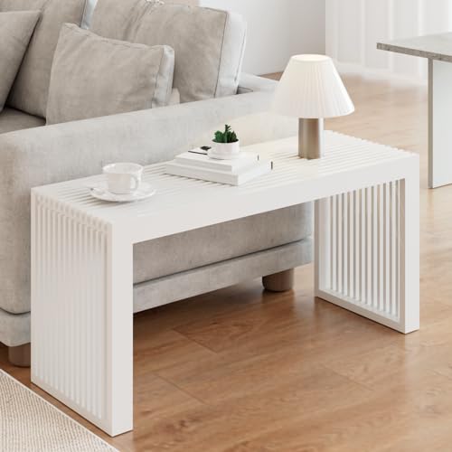 image for APRTAT Bamboo Dining Bench, 35 inch Farmhouse Decor Indoor Kitchen Tab