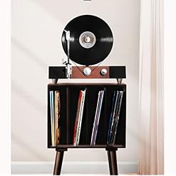 AZBUY Tourne-Disque Vinyle Vertical rétro Gramophone Salon européen Maison Bluetooth Audio (A) - Les Beatles, Paul McCartney, John Lennon, RIngo Starr, George Harrison AZBUY Tourne-Disque Vinyle Vertical rétro Gramophone Salon européen Maison Bluetooth Audio (A) – Image 2