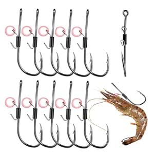 Ruwshuuk Garnelenhaken Angelmontage Mehrfachhaken