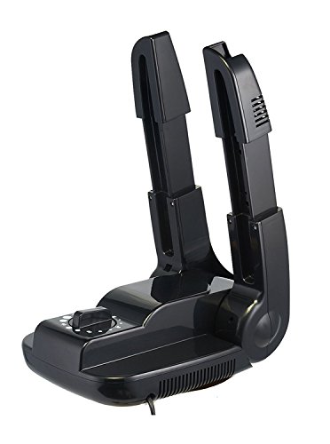 Manledio Portable Electric Shoes Boots Dryer and Warmer with Folding and Drying Adjustable Rack