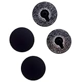 Deal4GO 4-Pack Bottom Sticky Rubber Feet Pads Replacement for MacBook Pro A1278 A1286 A1297 13" 15" 17" Bottom Case Plastic Foot Pad - Image 1