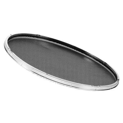 KICHOUSE Subwoofer Speaker Grill Mesh Cover Abs Plastic Car Speaker Accessory for Protection
