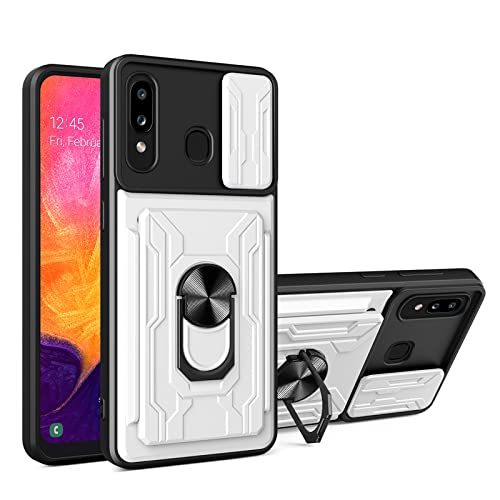 Coque Samsung Galaxy A10S antichoc blanche housse armure rigide