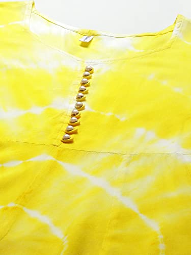 Maaesa yellow dress – image 3