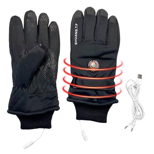 Guantes térmicos de moto con pantalla táctil contra el frío