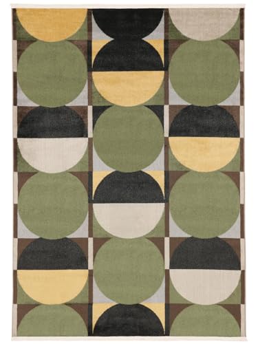 RugVista Jeff Tapis, 160 x 230 cm, Vert – vue 3