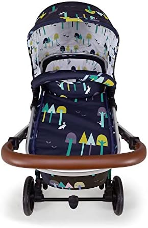 Cosatto Giggle 3 in 1 Travel System, Birth to 18kg, Pram, Pushchair, Carrycot & Hold 0+ Car Seat, Lightweight, Compact & Easy Fold Includes Free Raincover (Wilderness Ink)
