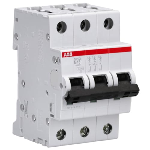 ABB S203-B13 B13A Leitungsschutzschalter 3polig 6kA EAN 4016779468909 ABB S203-B13 B13A Leitungsschutzschalter 3polig 6kA EAN 4016779468909