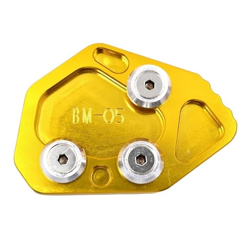 Béquille latérale agrandisseur pad en aluminium CNC rigide pour K1300S K1300R K1200S