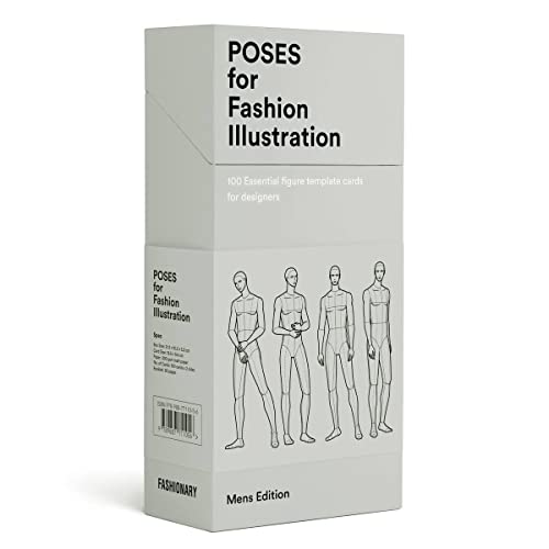 Poses For Fashion Illustration - Mens (Card Box)