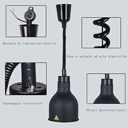 RSHJD Commerciale Lampada Riscaldante