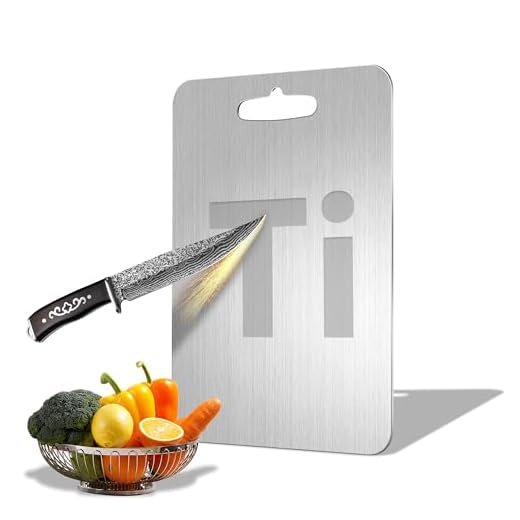 Durable Titanium Cutting Board for Kitchen