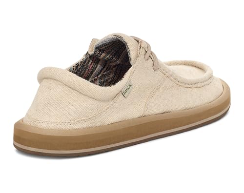 Sanuk Mens Single Fin Loafers for Men | Mens Shoes | Slip On Shoes for Men | Men's Slip-on Loafers | Comfort Foam Footbed4