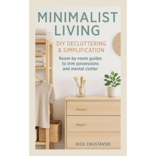 Minimalist Living: DIY Decluttering & Simplification Audiolibro Por Dice Crustavod arte de portada