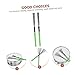 UPKOCH 2pcs Portable Drum Brushes Wooden Handle Steel Wire Percussion Brushes for Jazz Drums Compact Design for Easy Storage Green