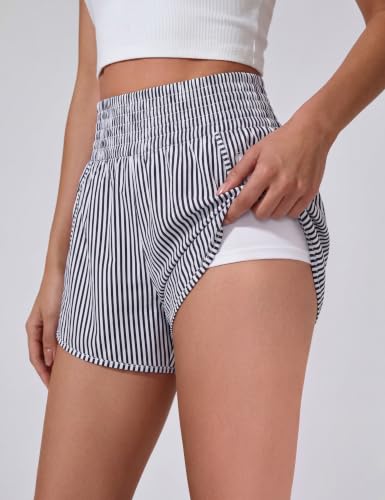 Image of BMJL 2.5 inch Athletic Shorts for Women Comfy High Waisted Short with Pocket