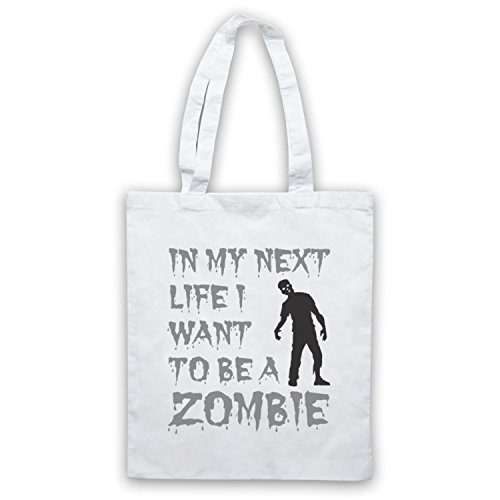 Sac d'emballage zombie funny slogan pour remplacer le papier cadeau classique et ennuyeux