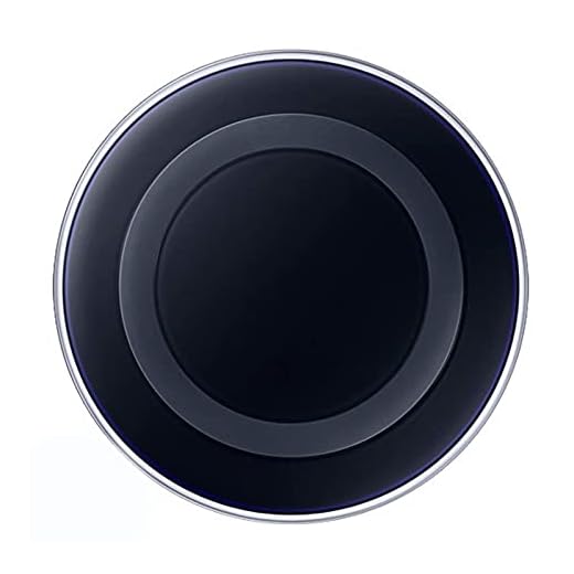 Pxbhd Original för S-Amsung Trådlös laddare EP-PG920I för G-Alaxy S6 S6Edge S10 S8 Plus S10 S8 + SM-G9 G9550 Note 8 Not 10 Plus Not 9 Trådlös laddare (Plug Type : Black)