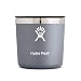 Hydro Flask 10 oz Double Wall Vacuum Insulated Stainless Steel Whiskey Rocks Glass with BPA Free Press-In Lid, Graphite