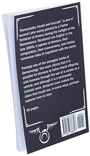 Demoniality: Incubi and Succubi: A Book of Demonology