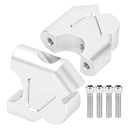 Dingln Elevador del manillar de motocicleta, Manija De La Motocicleta Barra Vertical De La Abrazadera Del Manillar Adaptador De Montaje En Forma For R1200GS R1250GS