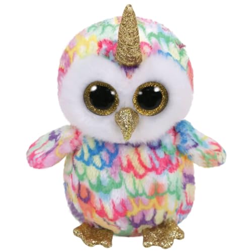 Beanie Baby Enchanted Unicorn owl Stuffed Animal Plush Doll (6inc...