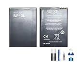 nokia 30310 ringtone download Tipo: polímero de litio RUI XI Batería compatible con Nokia Asha 303 603 Lumia 505 510 610 710 1300mAh 3.7V 4.8Wh BP-3L batería