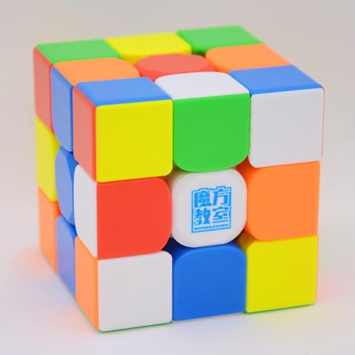 Image of HAWKISTER Moyu Super Rs3M 2022 3X3 Magnetic Core Ball-Core Positioning Speed Cube, Moyu Rs3 M Maglev Professional Stickerless Speed Cube, (Super Rs 3M Ball-Core + Maglev Version), For Kid,Multicolor