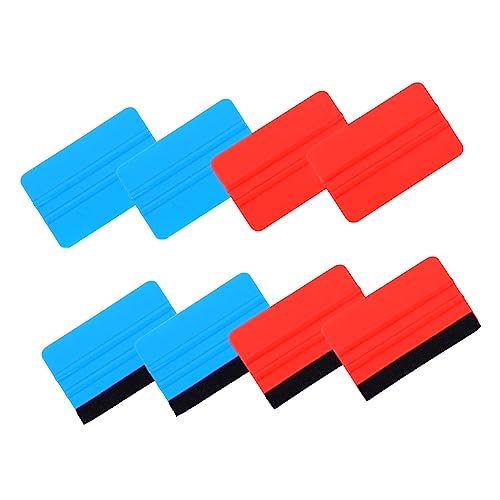 POPETPOP 8piezas para Aplicar Calcomanías y Películas De Vinilo De Doble Cara Herramienta De Squeegee para Vehículos y Decoración De