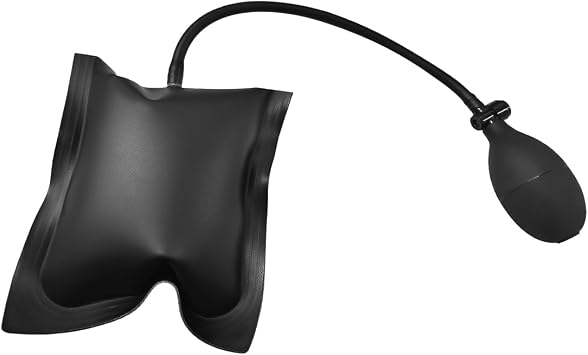Air Wedge Pump, Professional Leveling Kit and Alignment Tool Inflatable Shim Bag, Air Wedge Bag Pump Suitable for Window Door Installation Car Repair, Car Accessories Plastic Valve