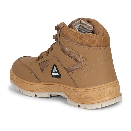 Image of Aqualite Premium ATR-102 Trekking Boot Shoes with Lace-Up, Lightweight & Comfort Insole for Men