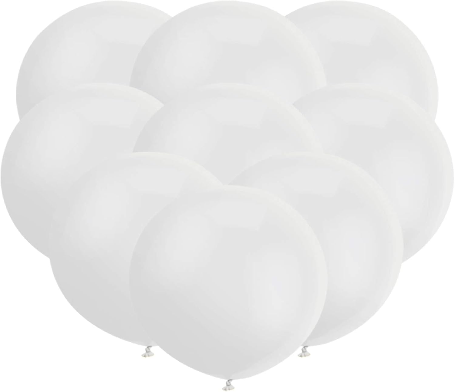 18 Inch Big Balloons Assorted Large Latex Balloon, 24pcs Giant Heavy Duty Balloons for Christmas Birthday Wedding Baby Shower Decorations