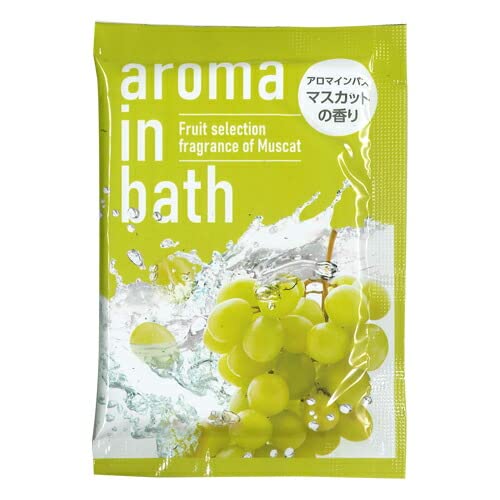 Amazon | 入浴剤 アロマインバス (aroma in bath) 【マスカット】20g