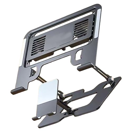 Soporte Ajustable 2 en 1 para Laptop y Teléfono QINGFAN miniatura 1