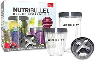 NutriBullet Deluxe Upgrade Kit (As Seen on High Street TV), Packaging may vary