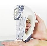 【Utilisation et Nettoyage Facile】 Pressez le bouton pour mettre ce rasoir anti-bouloches en marche, poignée ergonomique, utilisation facile. Cet appareil est fourni avec une brosse qui permet de le nettoyer sans difficulté.