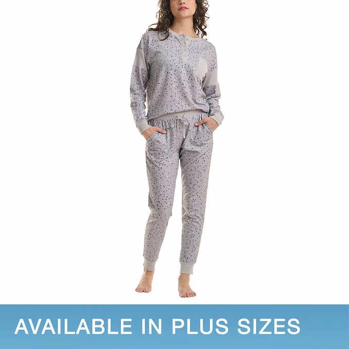 Splendid Ladies' 2-piece Lounge Set (Gray, M) - Image 4