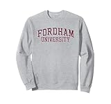Fordham Rams Retro Arch Gray Officially Licensed Sweatshirt