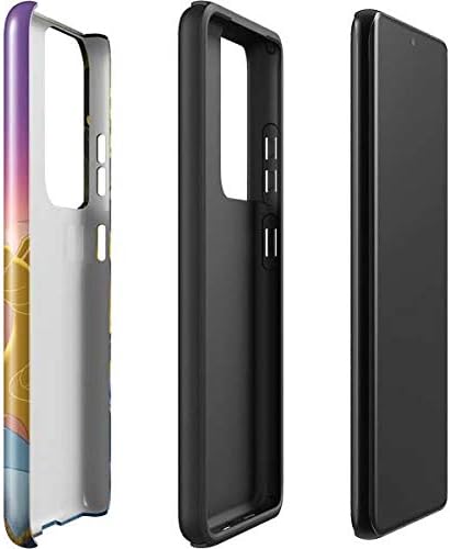 Skinit Pro Phone Case Compatible with Galaxy S21 Ultra 5G - Officially Licensed Disney Villains Sleeping Beauty and Maleficent Art Design